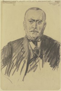 Porträt eines Mannes von Max Liebermann
