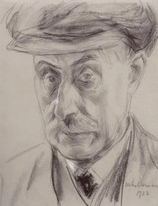 Selbstbildnis von Max Liebermann