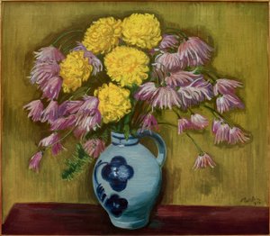 Chrysanthemen von Max Pechstein
