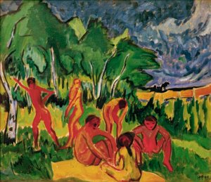 Freilicht von Max Pechstein