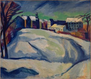 Winterlandschaft II von Max Pechstein