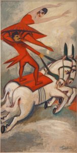 Zirkusreiter von Max Pechstein