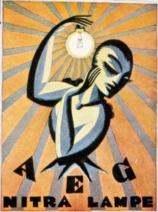 AEG Nitralampe von Max Schwarzer