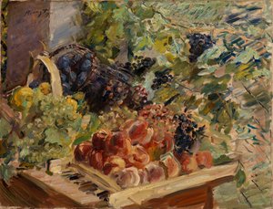 Früchtestilleben von Max Slevogt