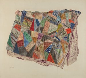 Patchwork-Quilt von Max Unger