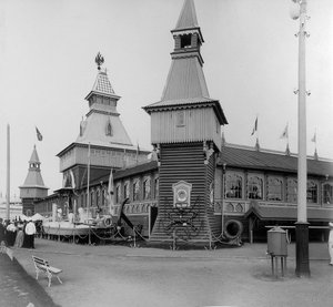 Marine-Ecke, die Allrussische Ausstellung, Nischni Nowgorod, Russland, 1896