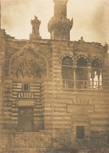 Eingang zum Grab von Sultan Bezkouk, in Kairo, Dezember 1849-Januar 1850