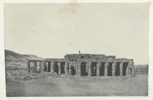 Gournah, Grab des Osymandias, Theben, 1849-51, gedruckt 1852