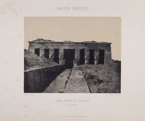 Großer Tempel von Denderah von Maxime Du Camp