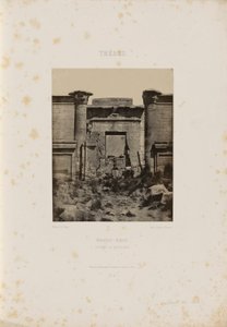 Großer Tempel von Denderah von Maxime Du Camp