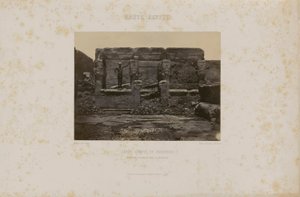 Großer Tempel von Denderah von Maxime Du Camp