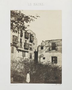 Haus und Garten im französischen Viertel, Ägypten, 1850