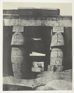 Karnak, Portikus des Tempels von Khons; Theben