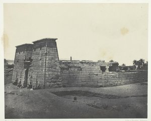 Karnak, Tempel des Khons, Theben, 1849-51, gedruckt 1852
