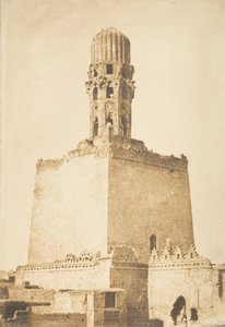 Westliches Minarett der Moschee des Kalifen Hakem, in Kairo von Maxime Du Camp