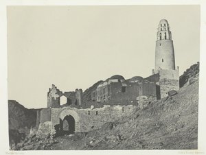 Moschee von Bellal im Dorf Bab, Nubien, 1849-51, gedruckt 1852