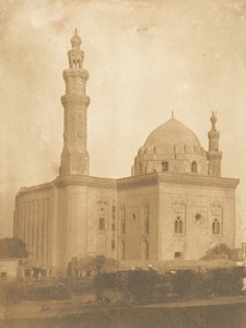 Moschee des Sultans Haçan, Place de Roumelich, in Kairo, 13. Dezember 1849 von Maxime Du Camp