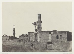 Moschee nahe Bab-el-Saïda, Kairo von Maxime Du Camp