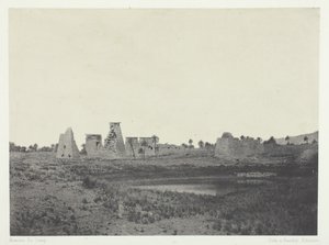 Palais de Karnak, Propyläen des Südens, Theben