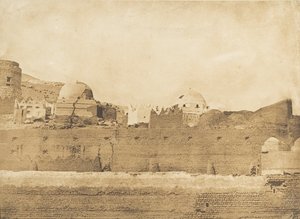 Muslimische Gräber in Siout, 1849-50 von Maxime Du Camp
