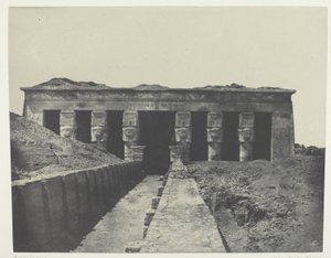 Gesamtansicht, Großer Tempel von Dendera (Teutyres), Oberägypten