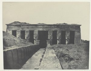 Vue Générale, Grand Temple de Dendérah Teutyres, Oberägypten, 1849-51, gedruckt 1852