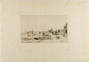 In Concarneau, Finistère von Maxime Lalanne
