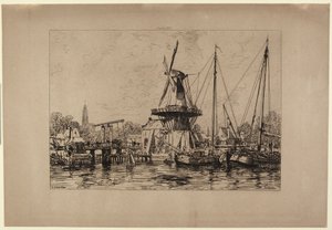 In Haarlem - 1877 von Maxime Lalanne