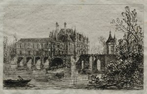Schloss Chenonceau von Maxime Lalanne