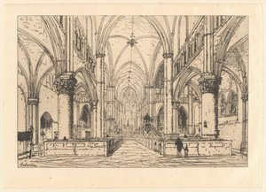 Kircheninneres von Maxime Lalanne
