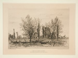 Dans les champs de Cénon (In den Feldern von Cénon) von Maxime Lalanne