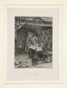 Der Ausguck, das Büro von Victor Hugo, pl. 9 aus der Suite Chez Victor Hugo