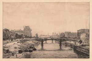 Paris, Blick von der Concorde Brücke von Maxime Lalanne