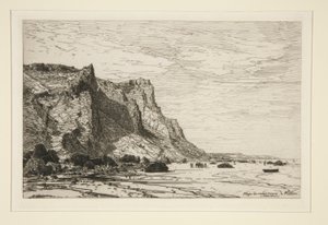 Strand der schwarzen Kühe bei Villers (Calvados) von Maxime Lalanne