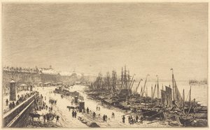 Reede von Bordeaux von Maxime Lalanne