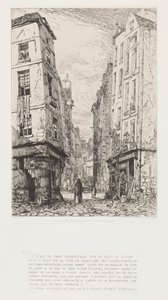 Rue des Marmousets Altes Paris, 1862