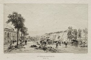 Künstlerische Erinnerungen an die Belagerung von Paris: Der Reiter (Bastion 63)