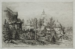 Der algerische Palast am Trocadero von Maxime Lalanne