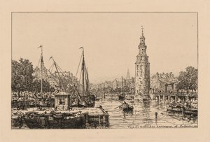 Montalban-Turm, Amsterdam von Maxime Lalanne