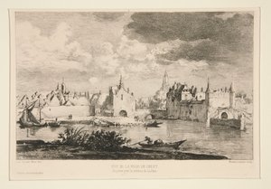 Vue de la ville de Delft (Ansicht der Stadt Delft)