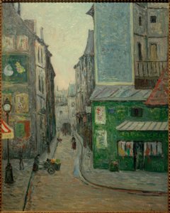 Platz St. André des Arts, Rue Suger, Paris von Maxime Emile Louis Maufra