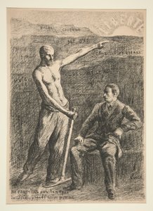 Hommage an Oberst Pecquart von Maximilien Luce