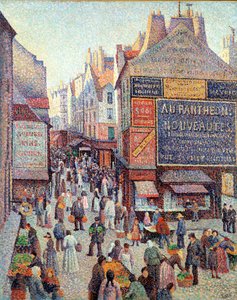 La Rue Mouffetard, ca. 1889-90 von Maximilien Luce