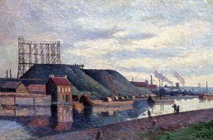 Die Halden von Sacré Madame von Maximilien Luce
