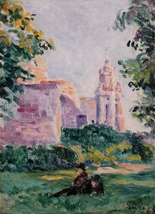 Rast im Gras, ca. 1897