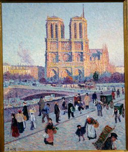 Der Quai Saint Michel und Notre Dame