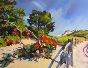 Lebendige Strandsanddünen von Maxine Shore