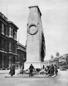 Das Kenotaph, Whitehall, London, 1926-1927