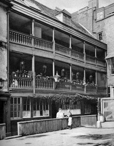 The George, Gasthaus aus dem 17. Jahrhundert, Southwark, London