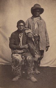 Unsere Späher und Führer 1863 in Baton Rouge, Louisiana, 1863 von McPherson and Oliver.